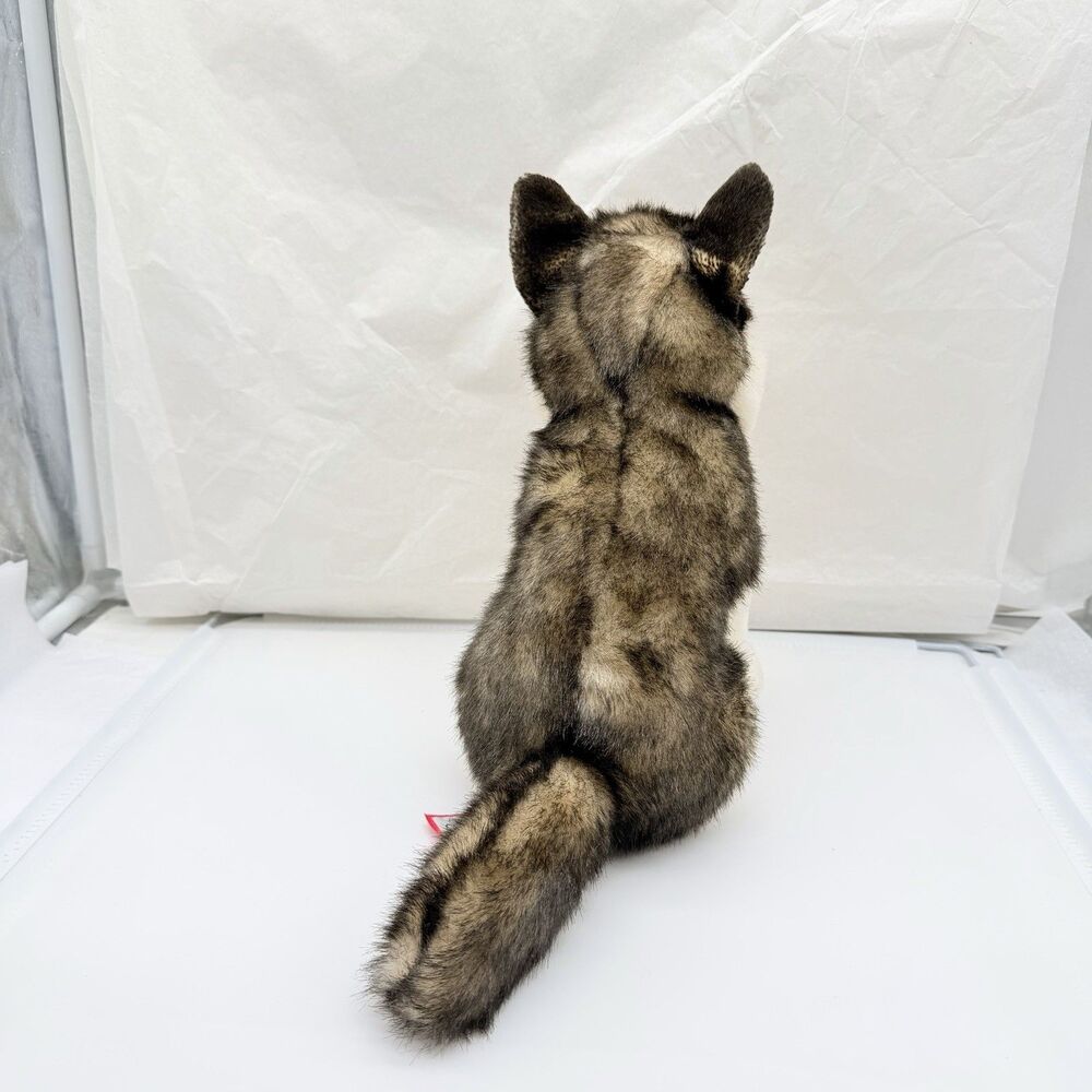 Douglas Cuddle Toys Atka The Wolf Dog 11" Stuffed Plush Animal #1833 Realistic - Picture 12 of 13